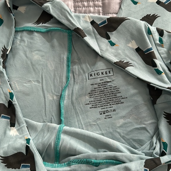 NWT Kickee pants 🦆 woman’s long sleeve loosey goosey tee & pants set size 3XL. - Picture 9 of 11